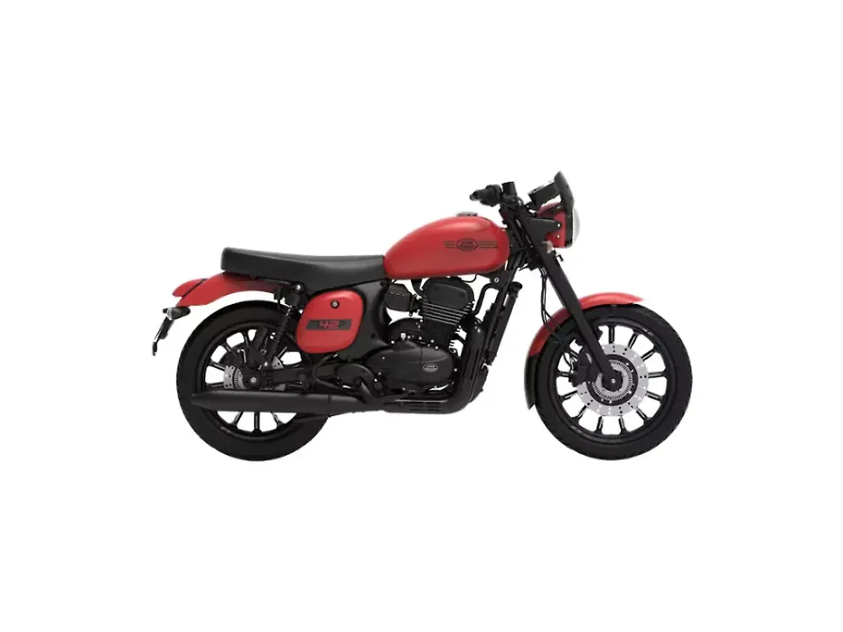 Jawa 42 in Orion Red Matte