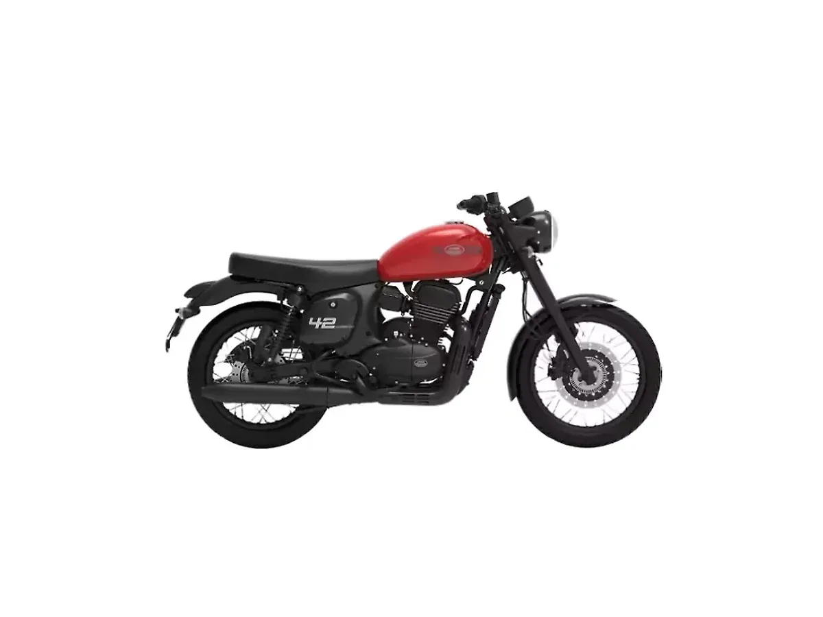Jawa 42 in Voyager Red