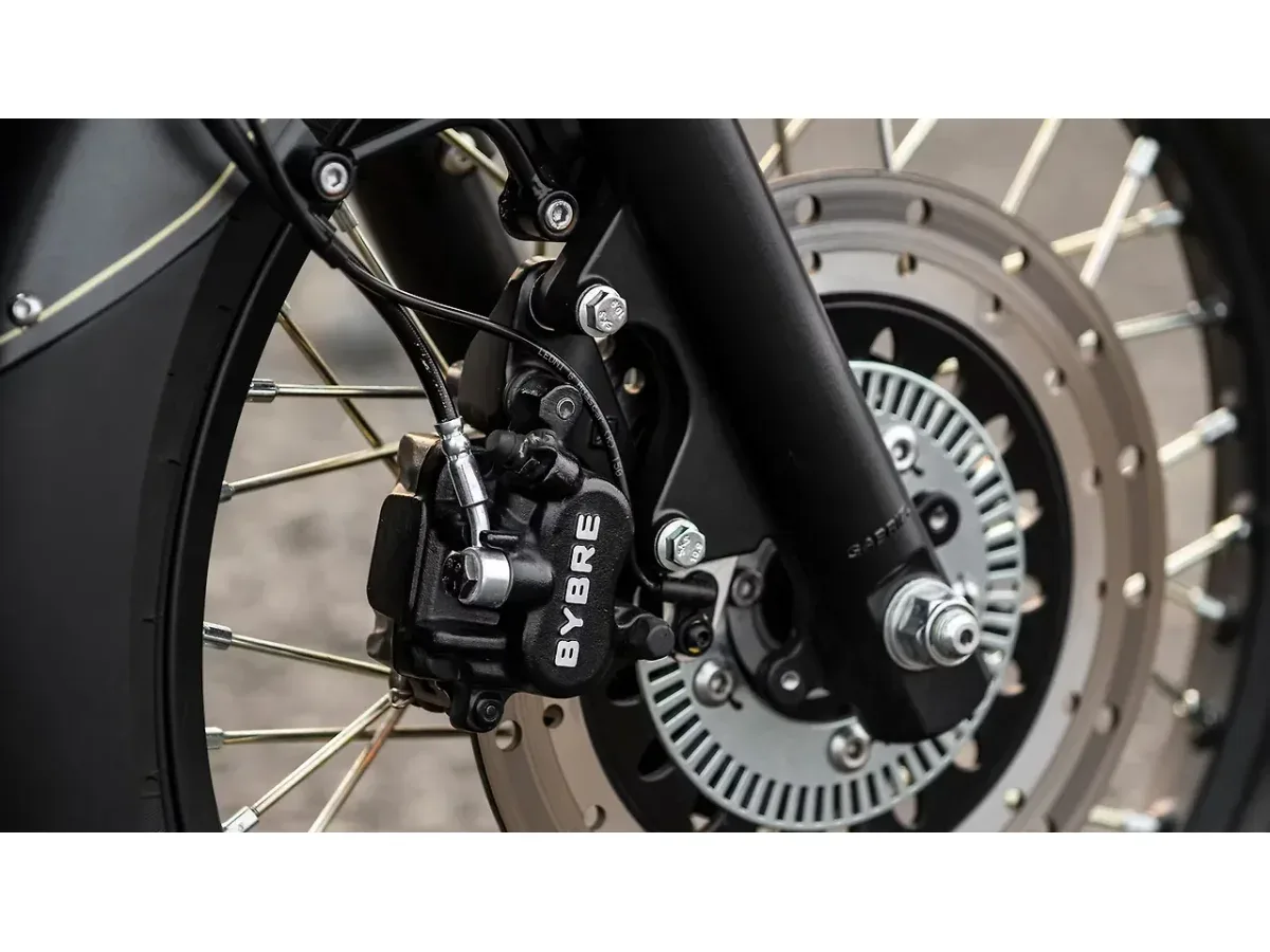 Jawa Perak front brake caliper