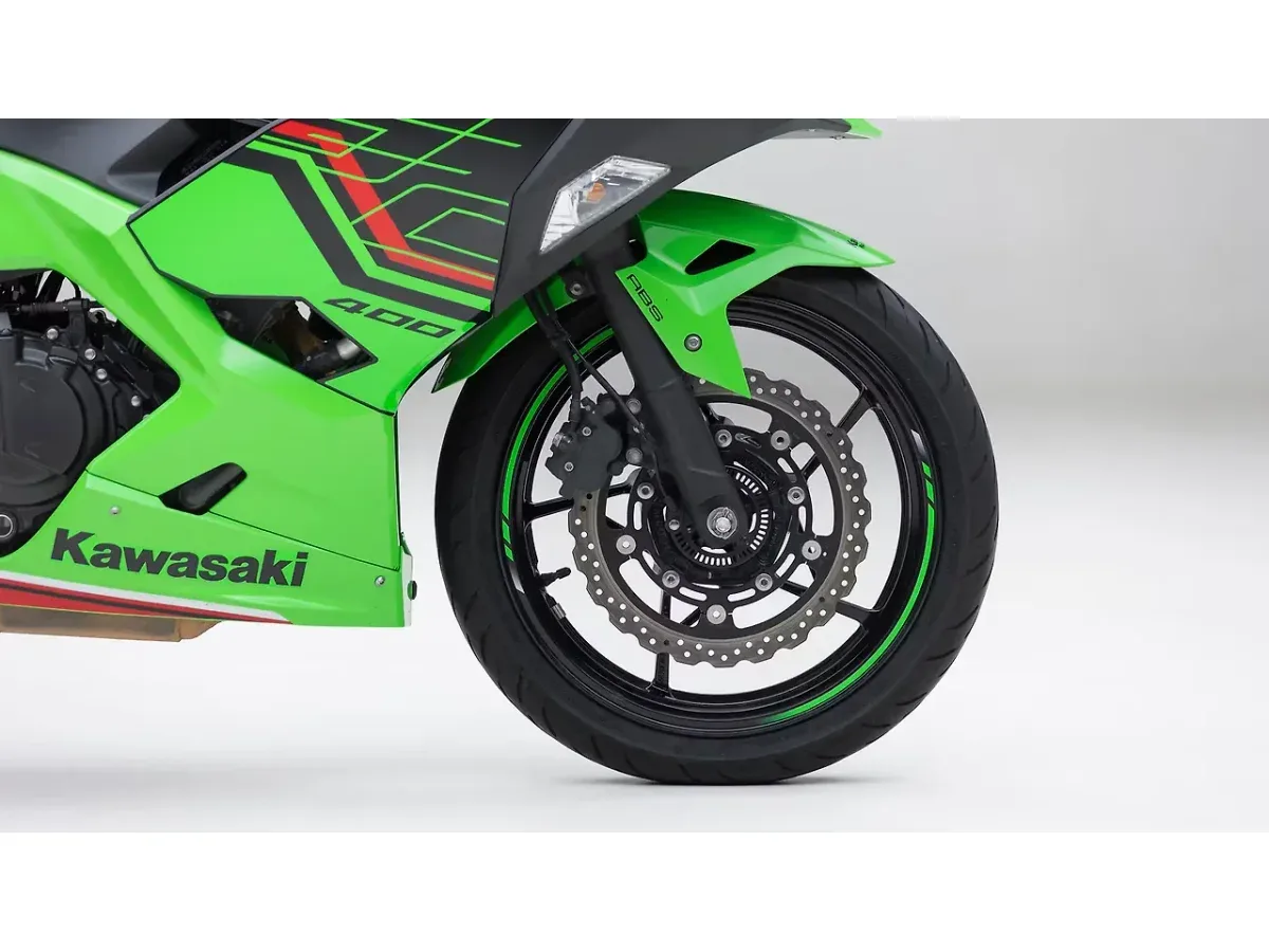 Kawasaki Ninja 400 front alloy wheel