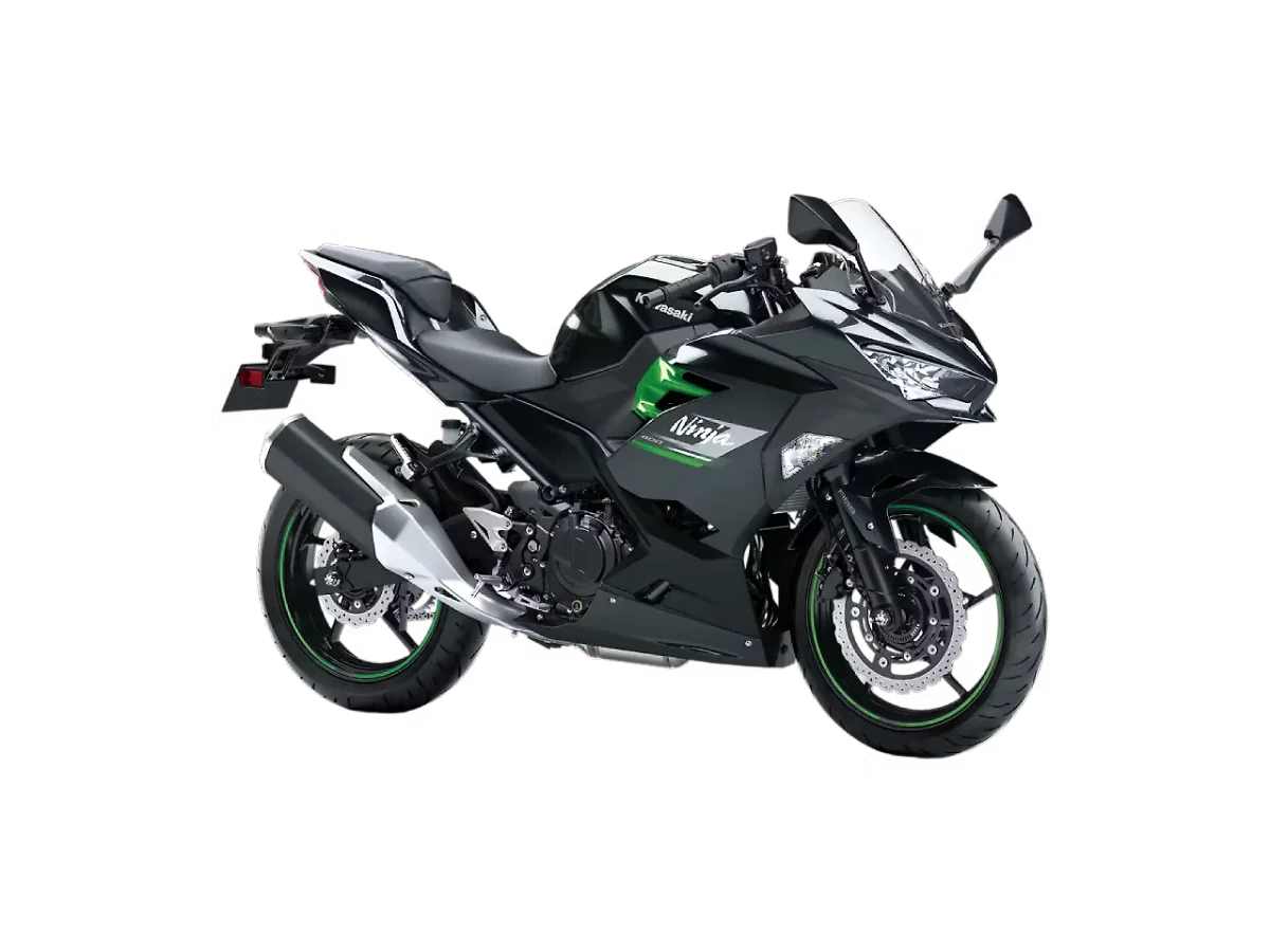 Kawasaki Ninja 400 Metallic Carbon Gray colour option