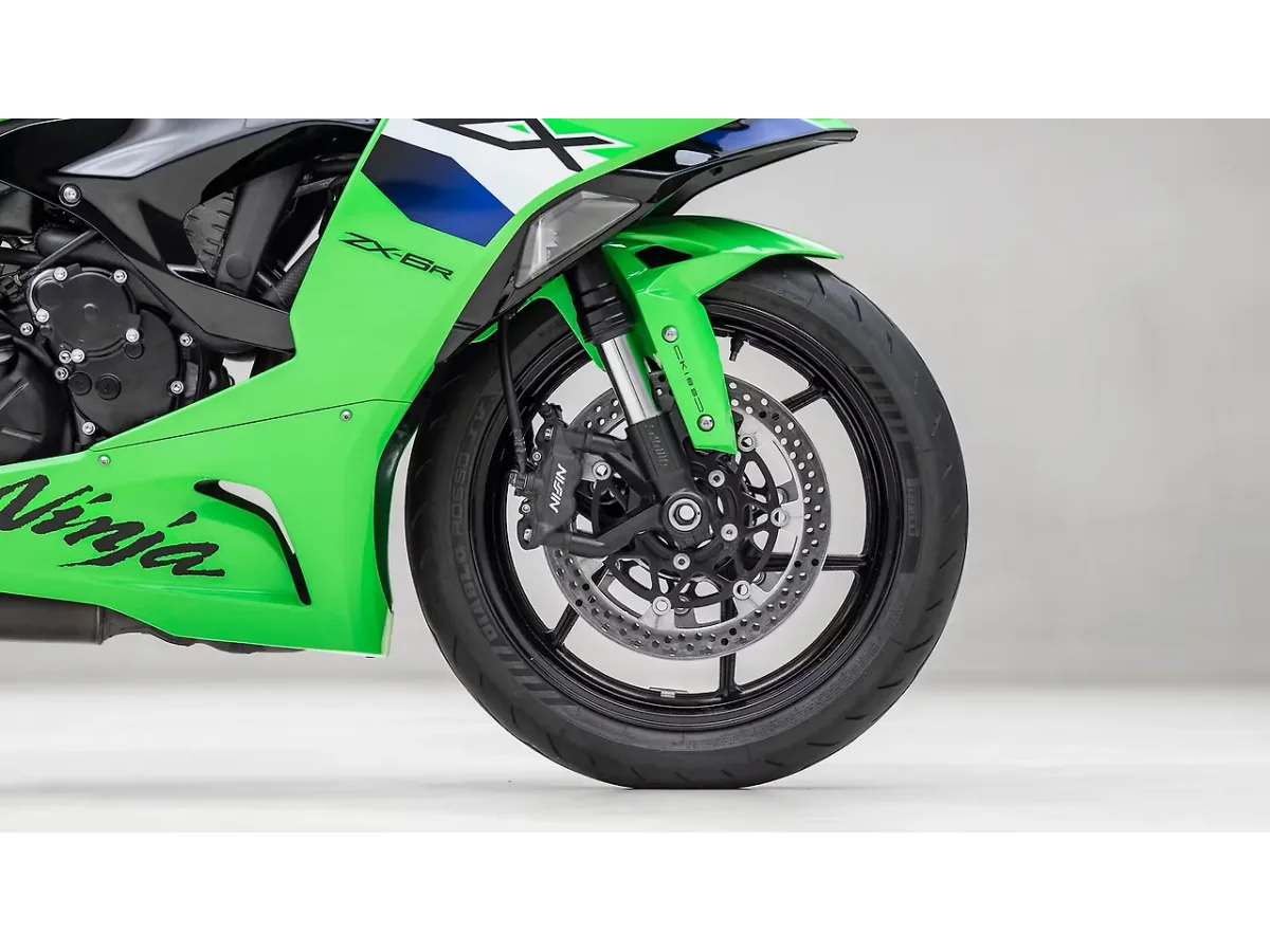 Kawasaki Ninja ZX-6R front alloy wheel