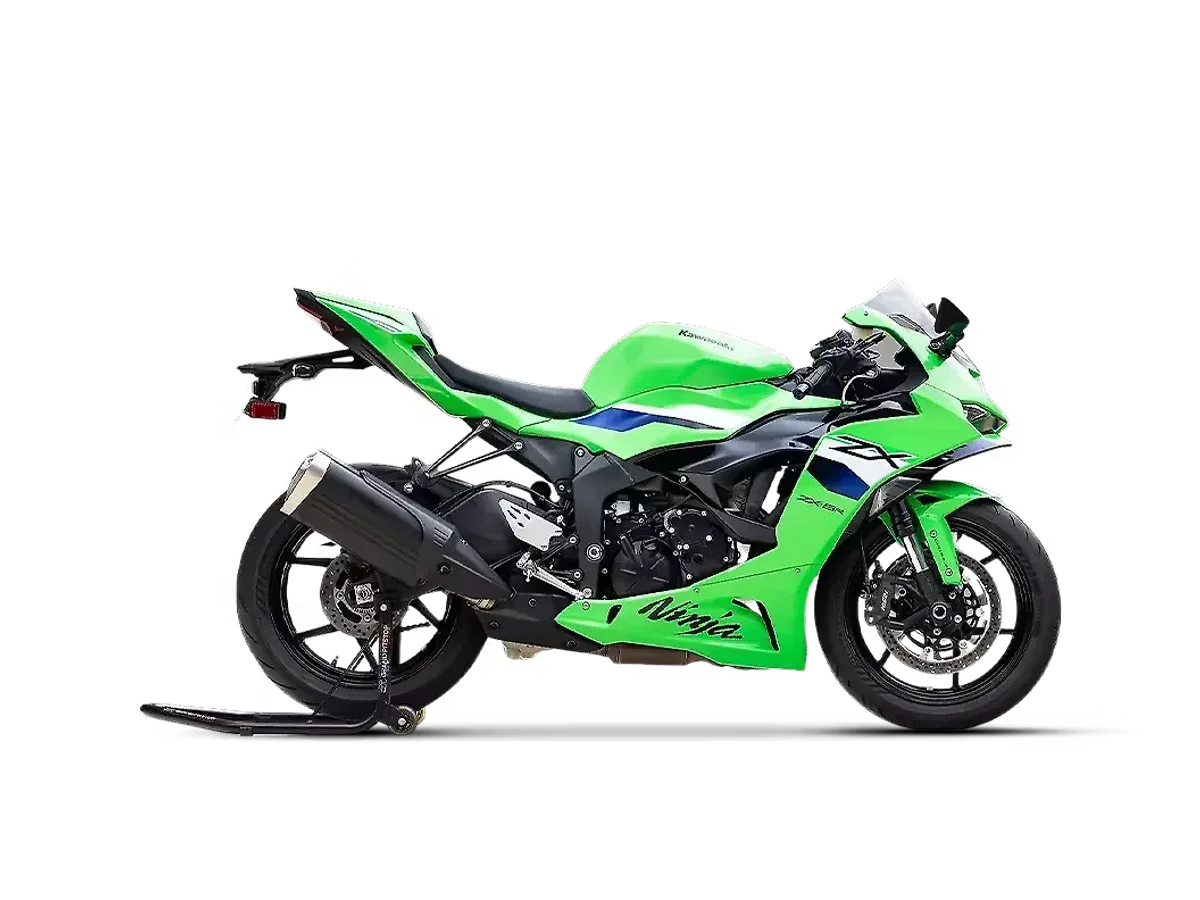 Kawasaki Ninja ZX-6R right side profile
