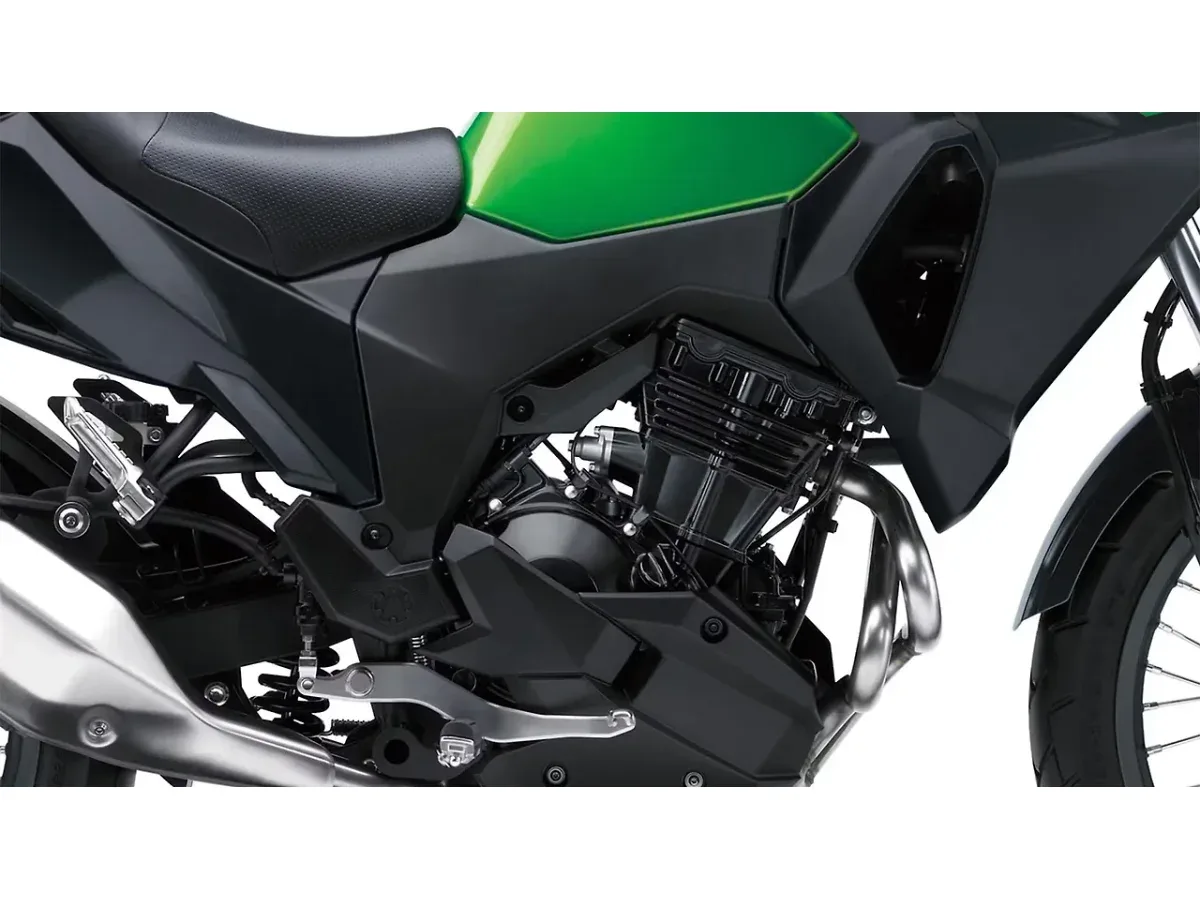 Kawasaki Versys-X 300 right engine view