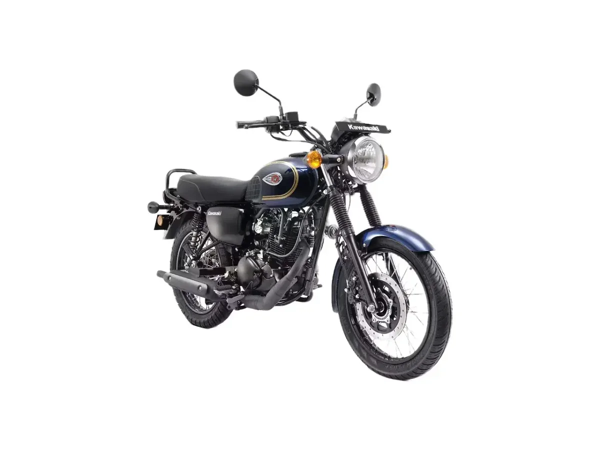 Kawasaki W175 Metallic Ocean Blue colour option
