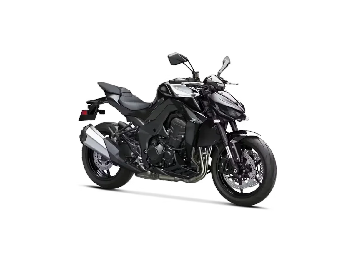 Kawasaki Z1100 right front three quarter view