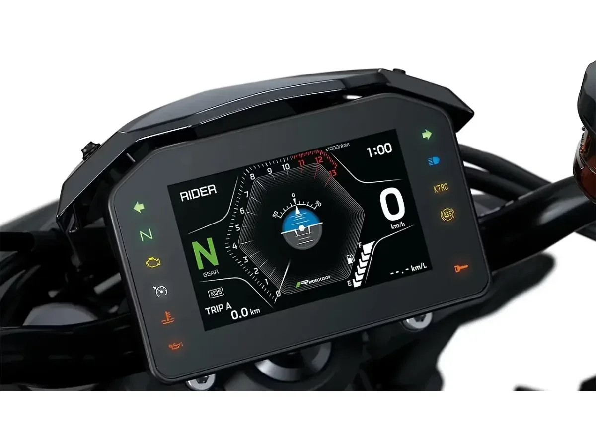 Kawasaki Z1100 TFT instrument cluster