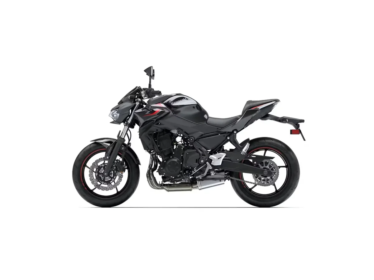Kawasaki Z650 left side view