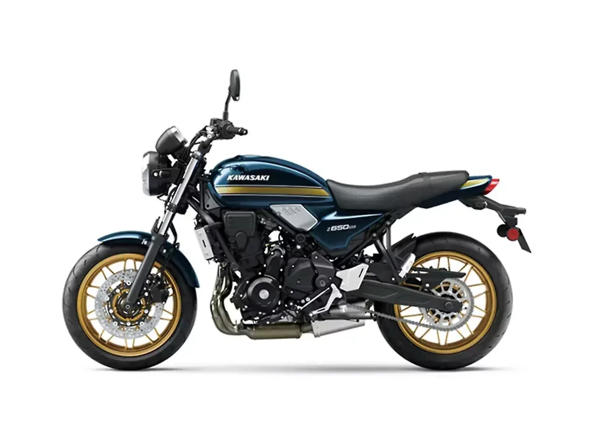 Kawasaki Z650RS left side view
