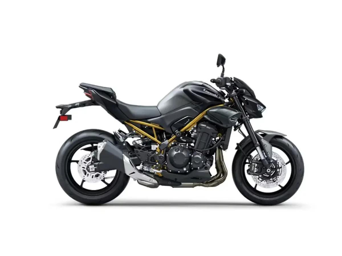 Kawasaki Z900 Metallic Matte Graphene Steel Gray colour option