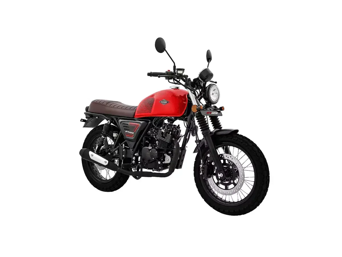 Keeway SR125 Glossy Red colour option