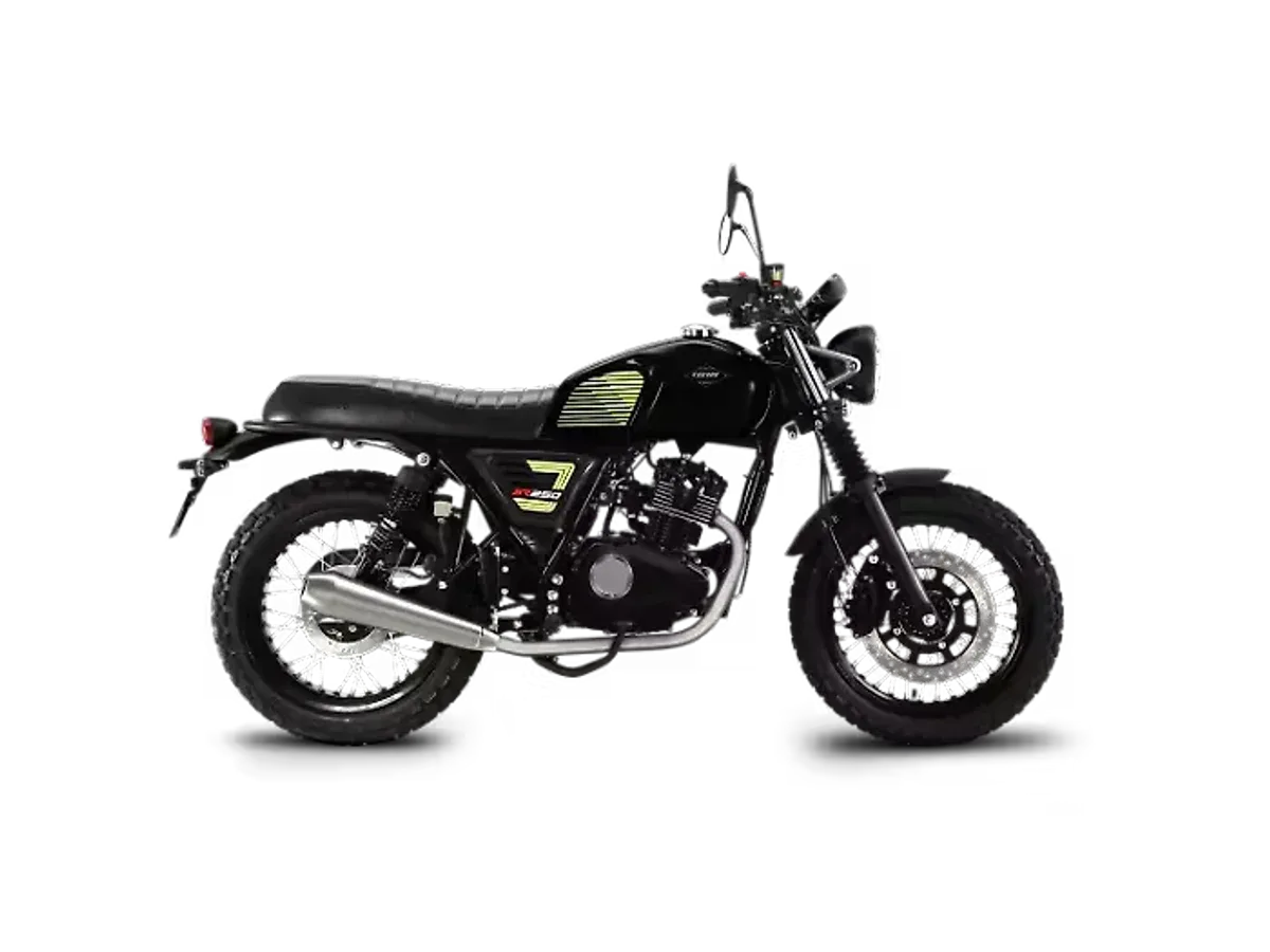 Keeway SR250 Glossy Black colour option