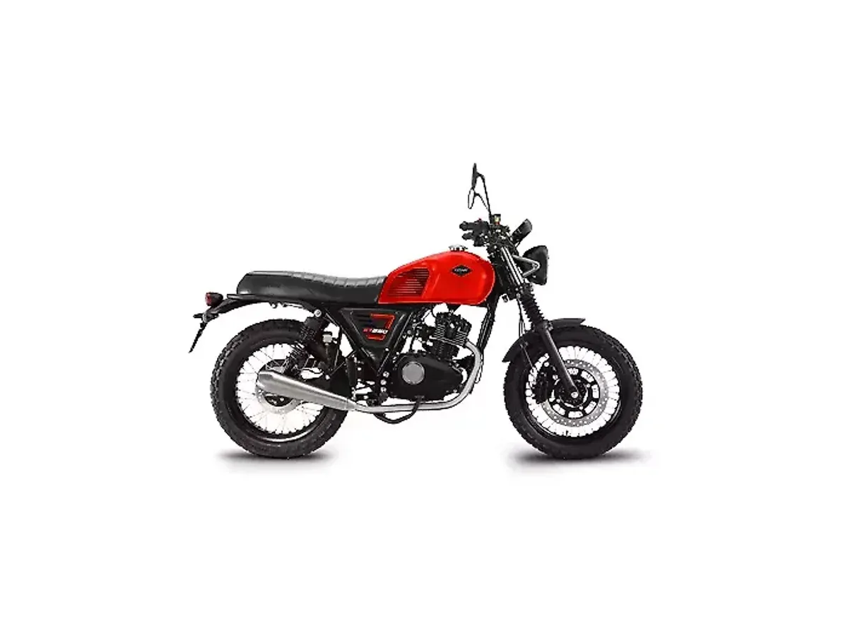 Keeway SR250 Glossy Red colour option