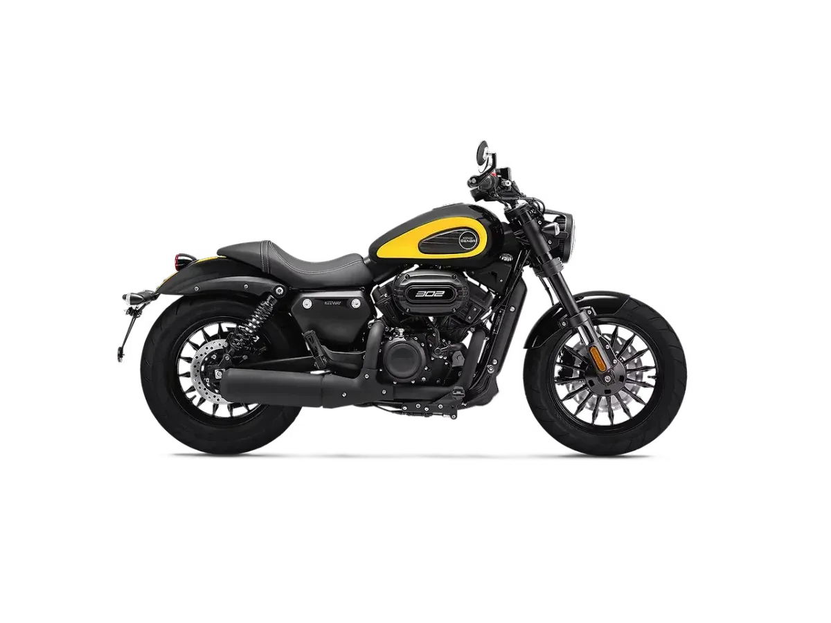 Keeway V302C Glossy Yellow colour option