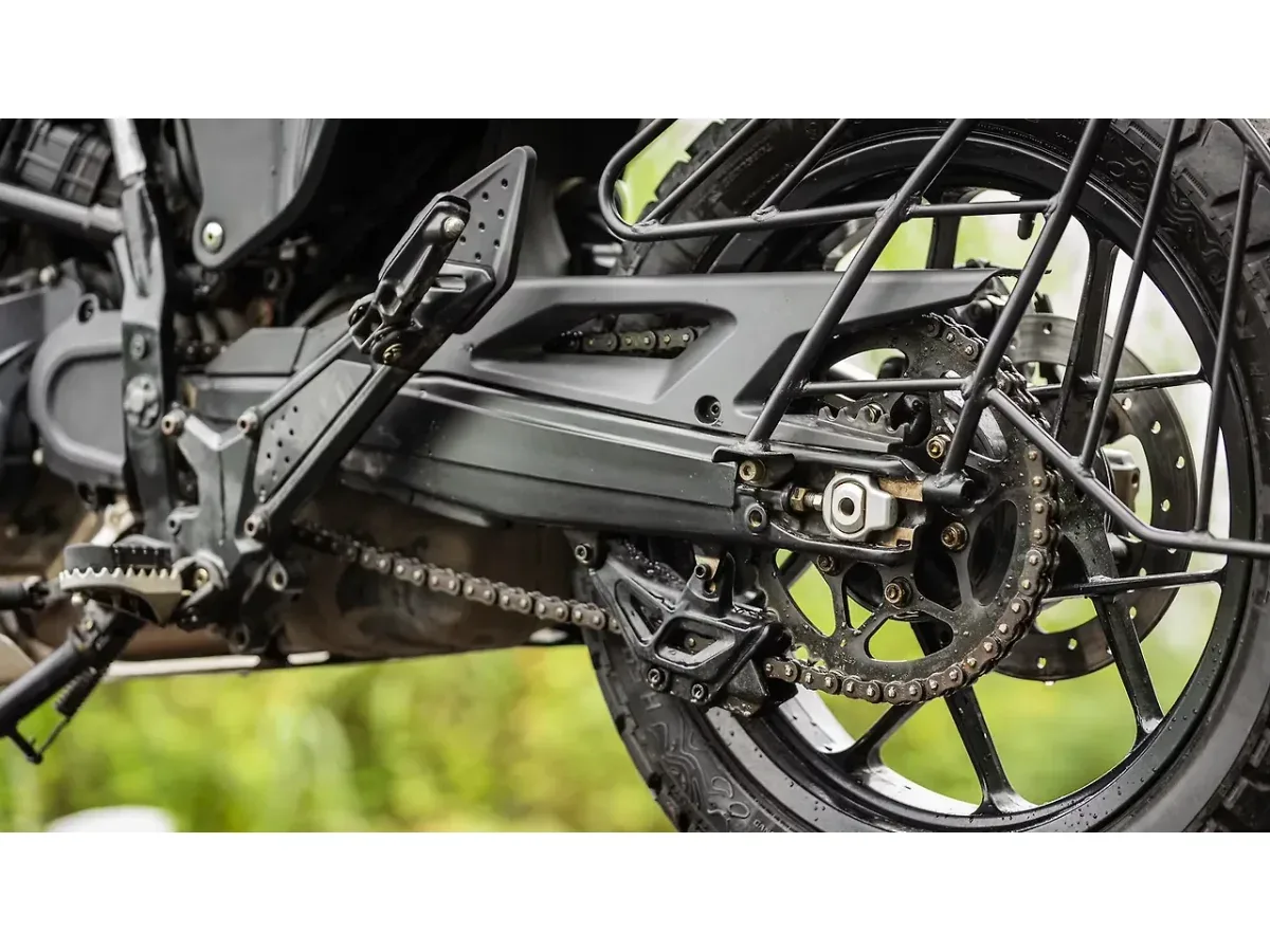 KTM 250 Adventure drive chain and sprocket