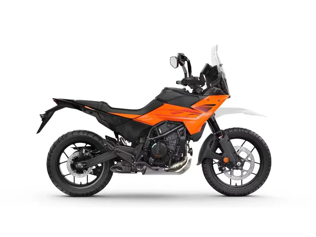 KTM 250 Adventure in Electronic Orange