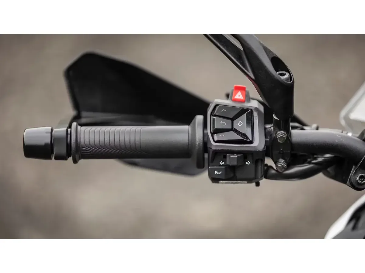 KTM 250 Adventure left handlebar grip