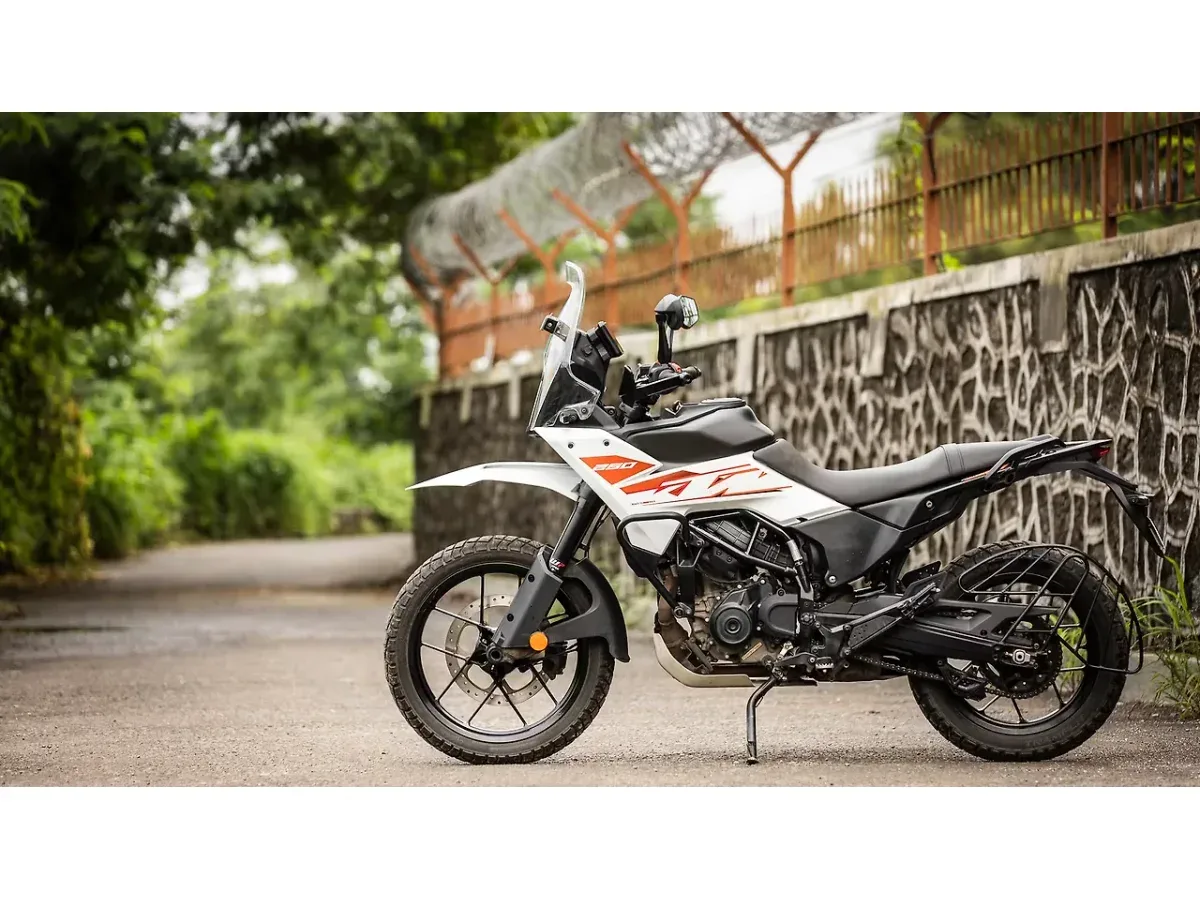 KTM 250 Adventure left side profile