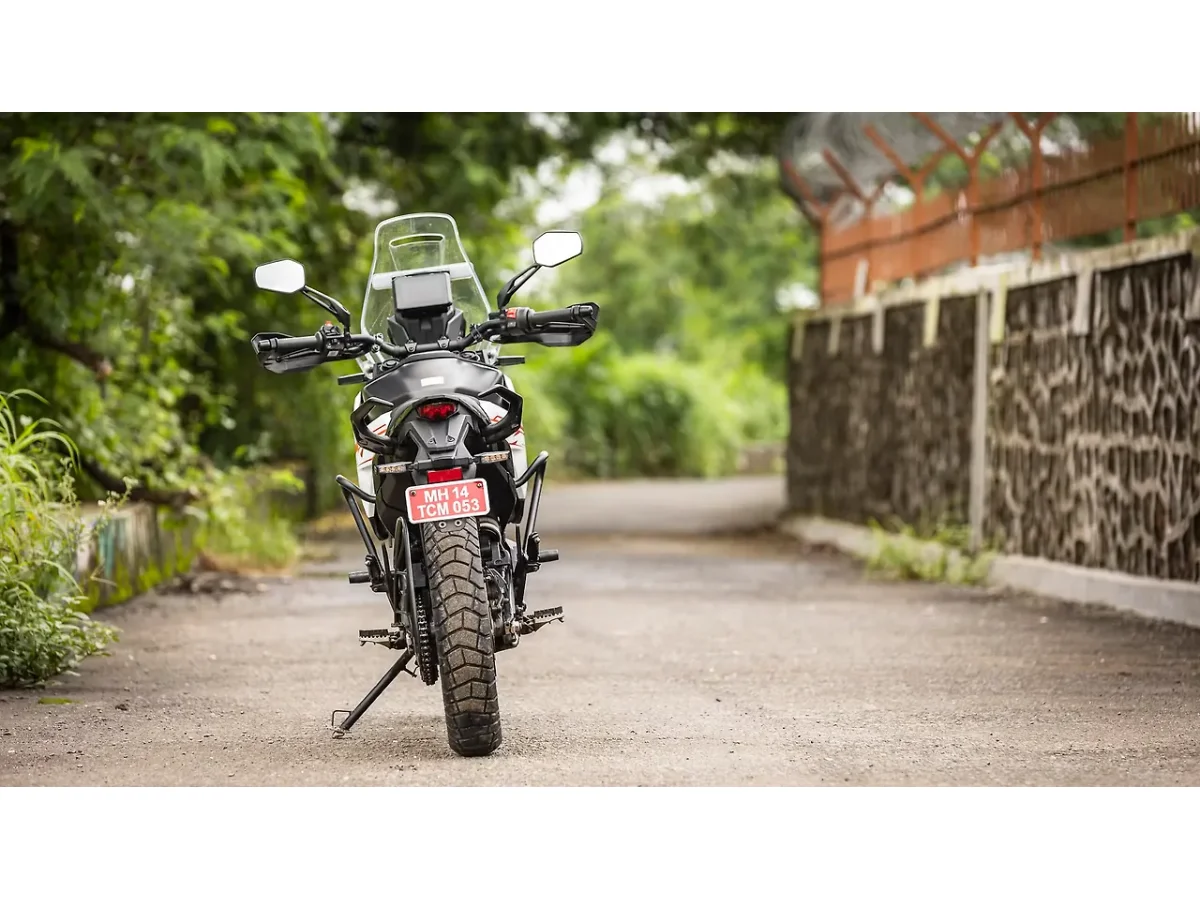 KTM 250 Adventure rear view