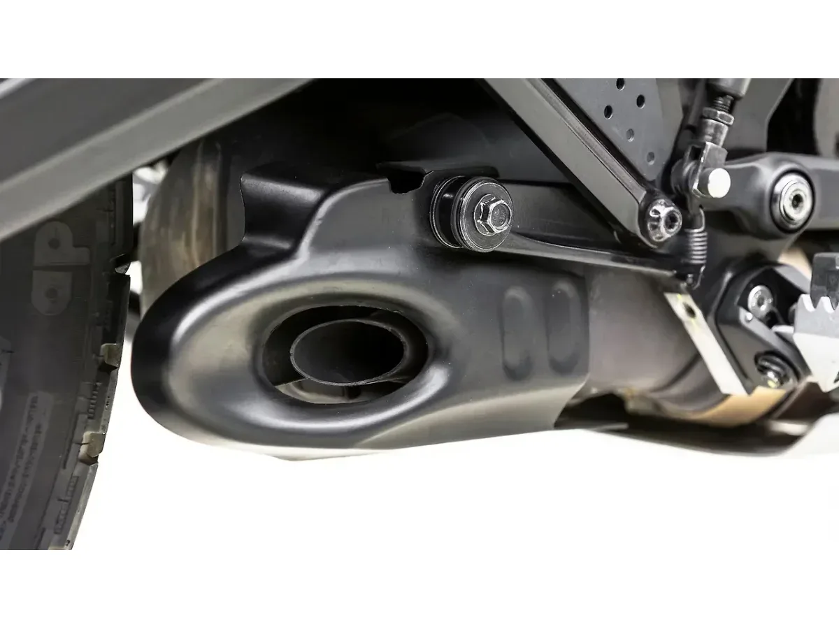 KTM 390 Adventure X exhaust muffler