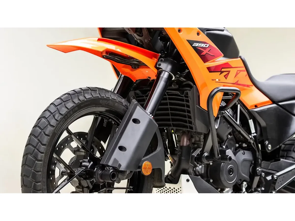 KTM 390 Adventure X WP front suspension