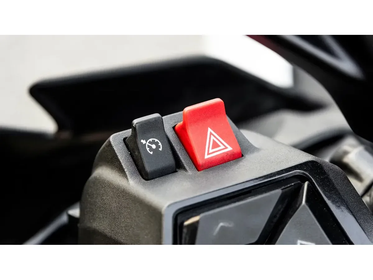KTM 390 Adventure X handlebar control switch