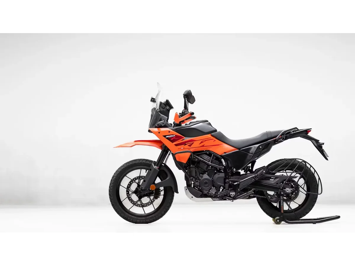 KTM 390 Adventure X left side view