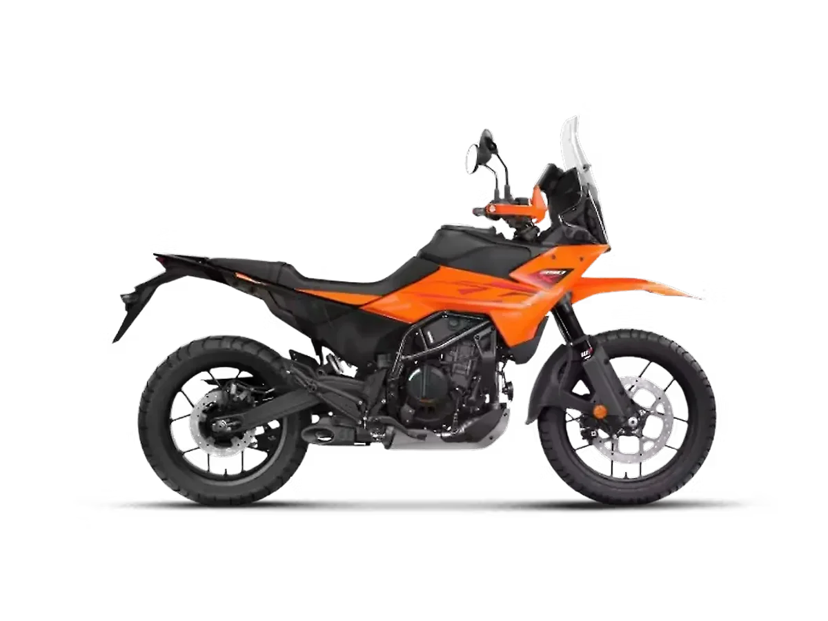 KTM 390 Adventure X right side view