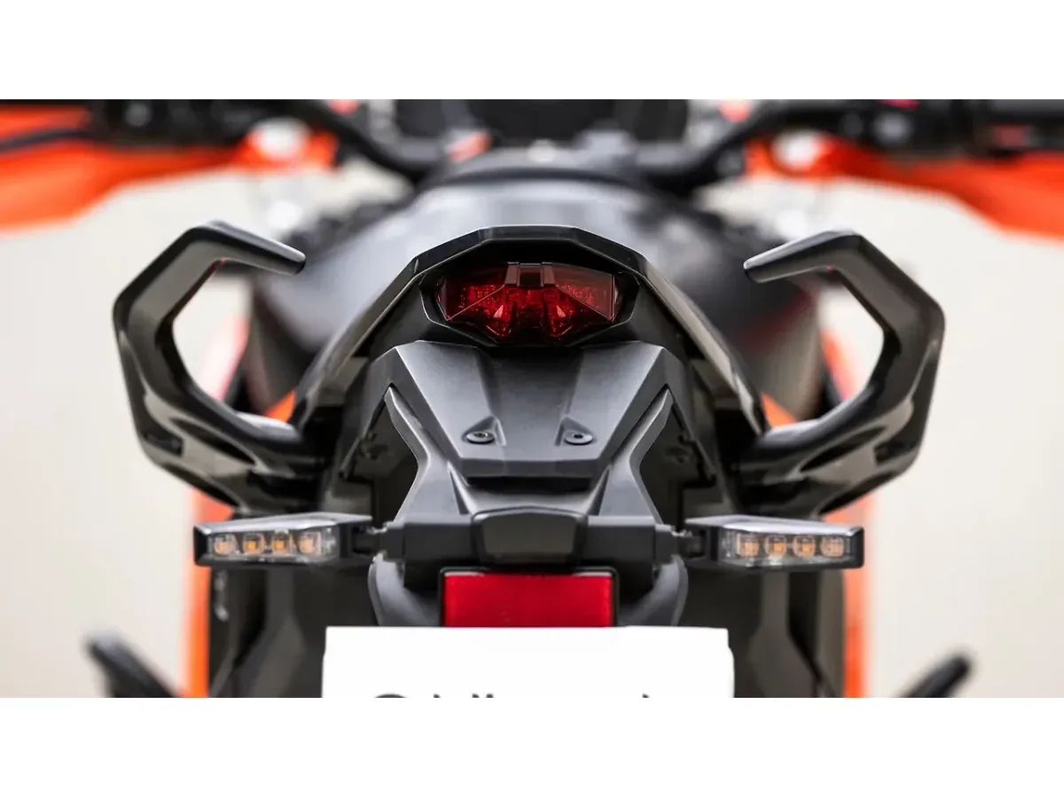 KTM 390 Adventure X tail light rear view