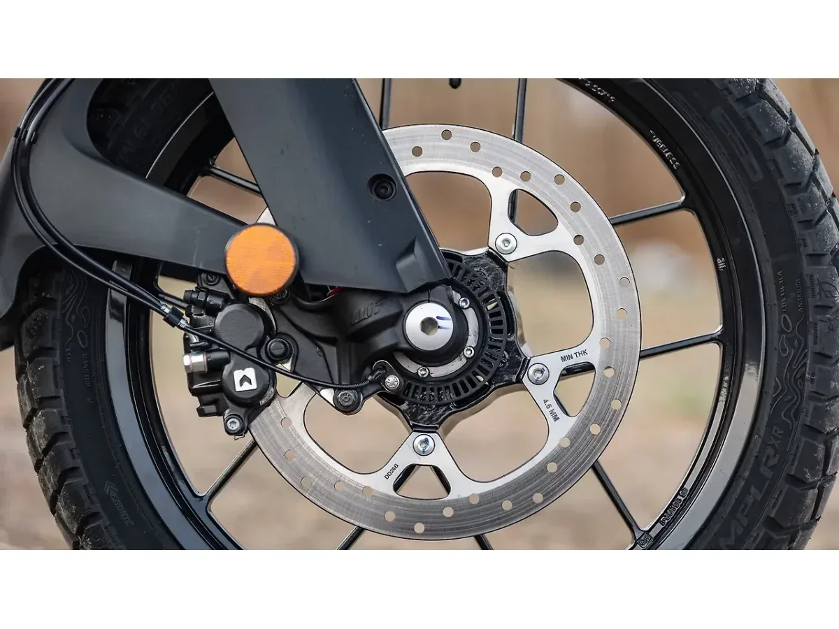 KTM 390 Adventure front disc brake