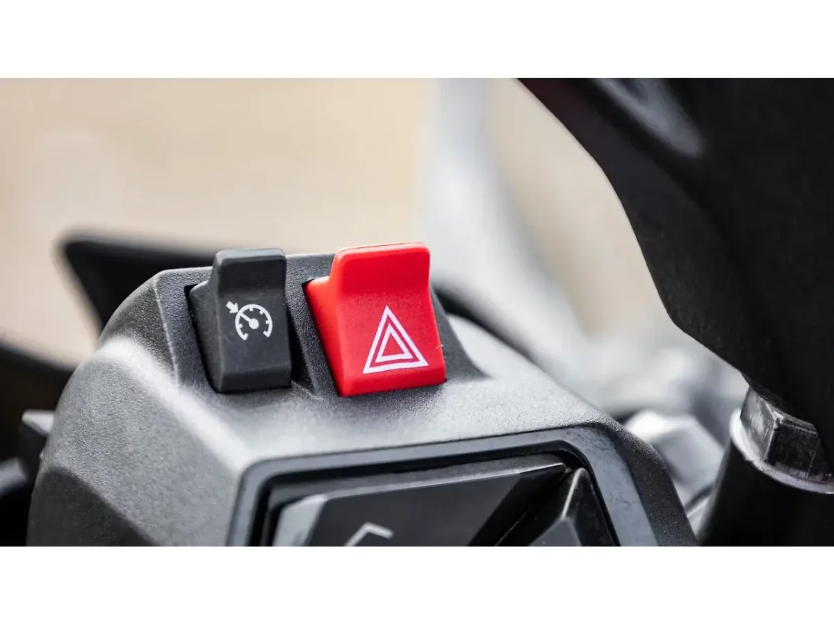 KTM 390 Adventure hazard warning switch