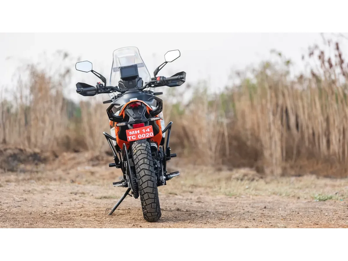 KTM 390 Adventure rear view
