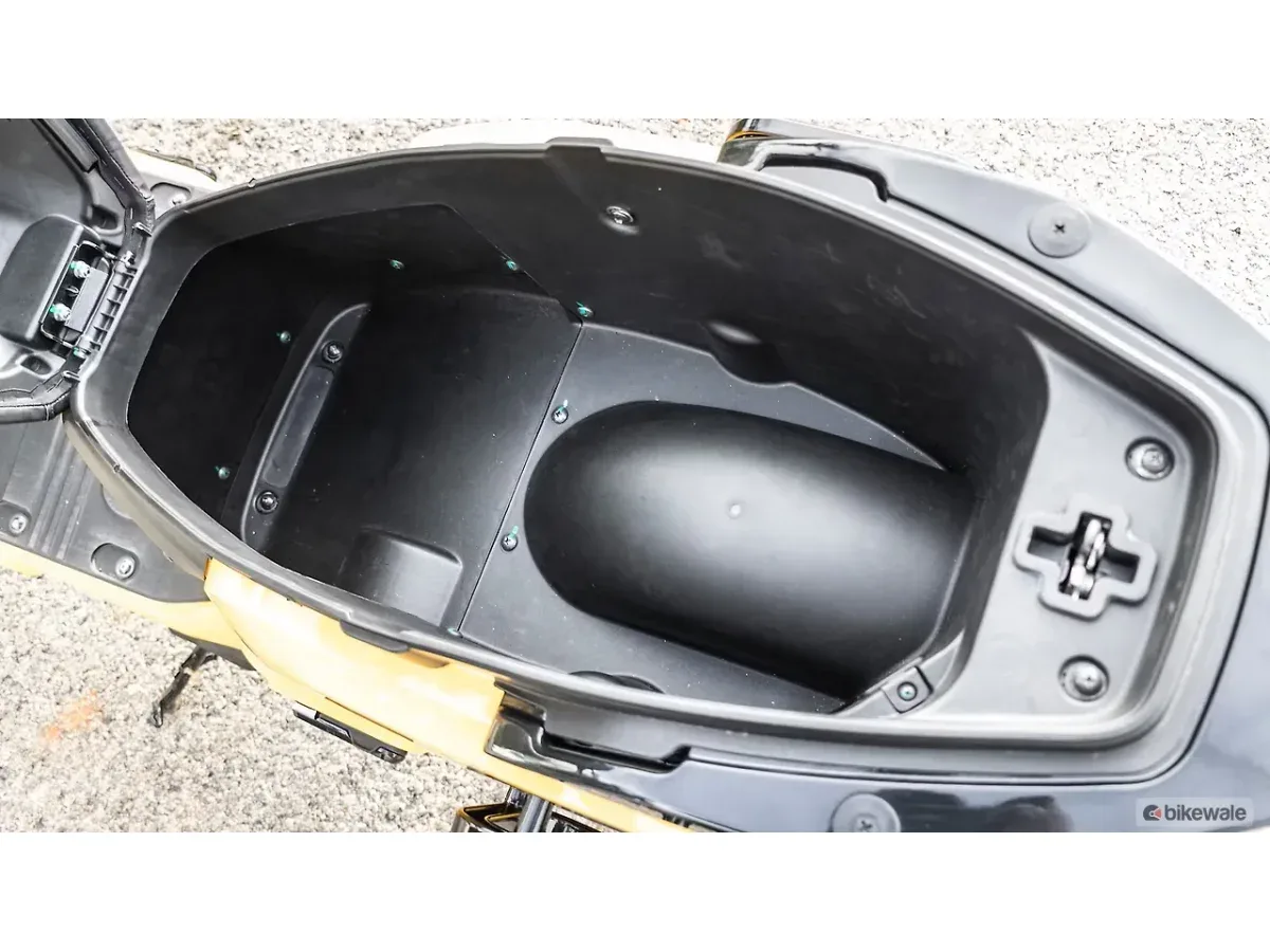 River Indie under-seat storage