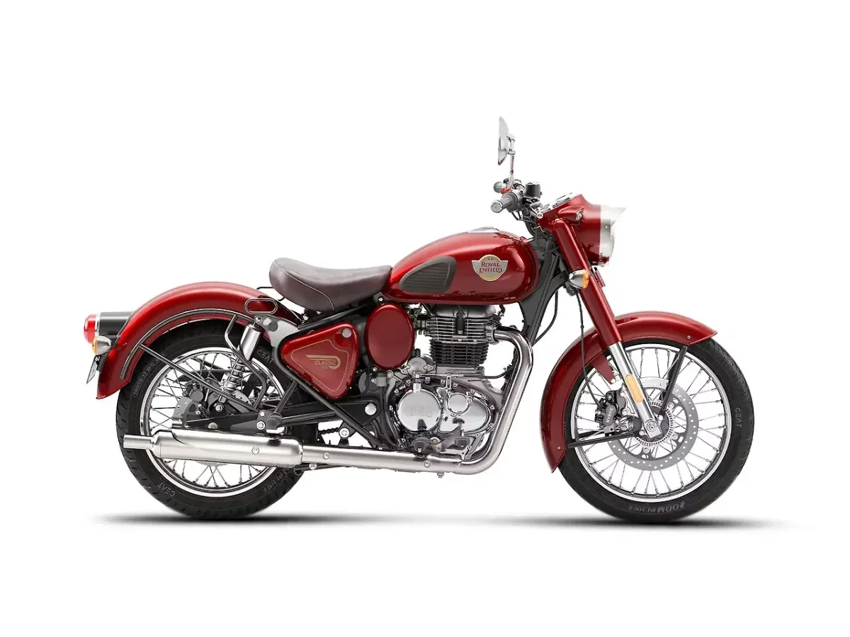 Royal Enfield Classic 350 Madras Red colour option
