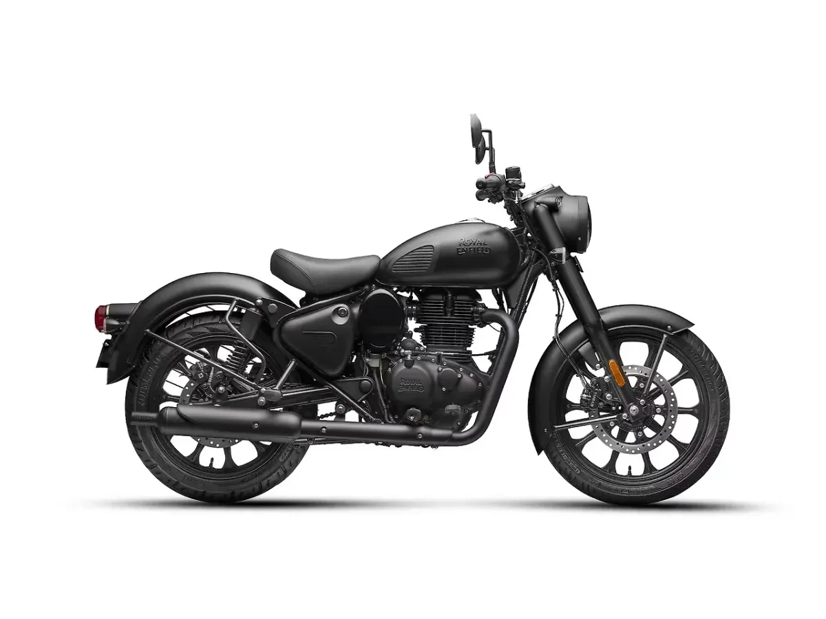 Royal Enfield Classic 350 Stealth Black colour option