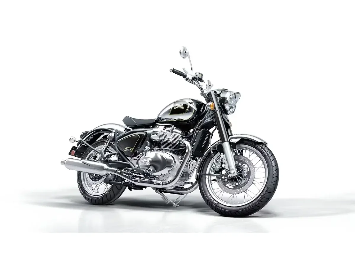 Royal Enfield Classic 650 right front three-quarter view