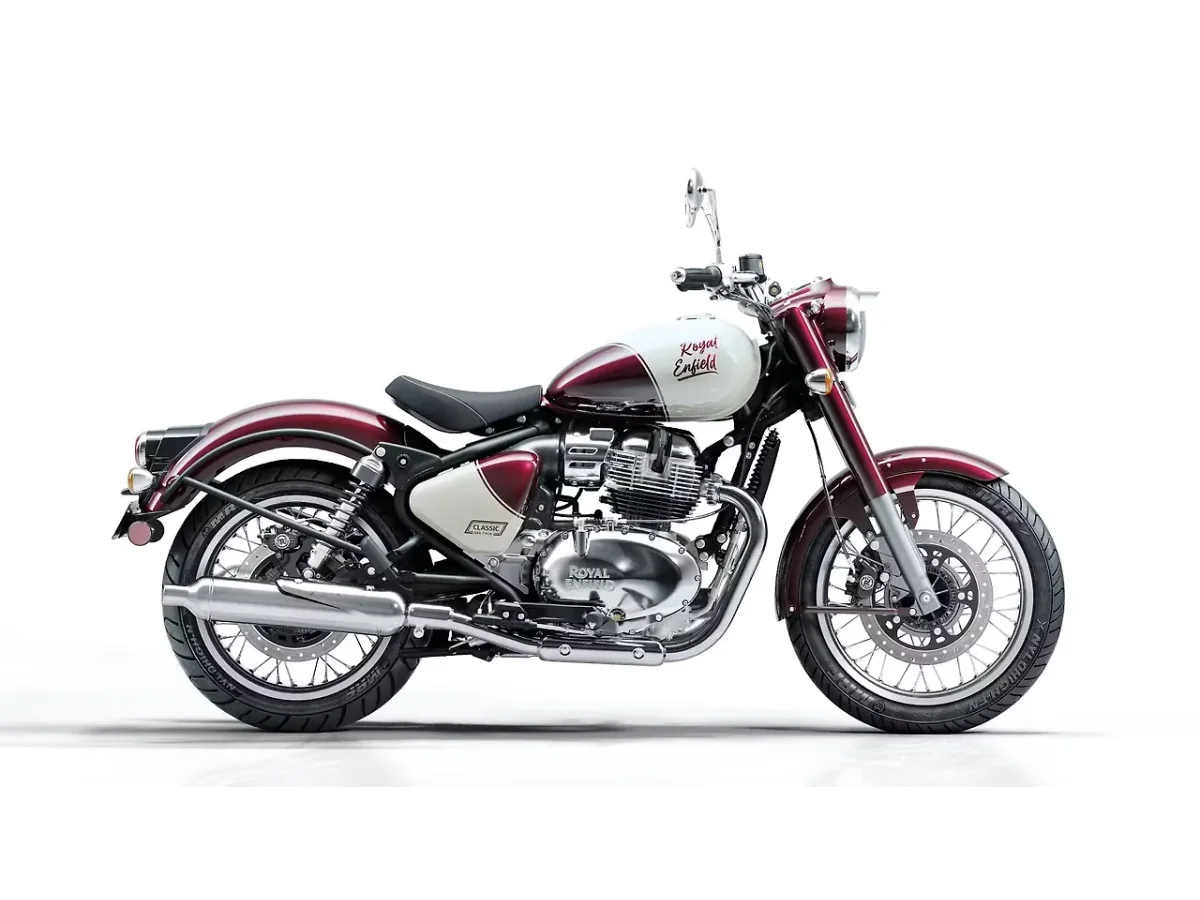 Royal Enfield Classic 650 Vallam Red side profile