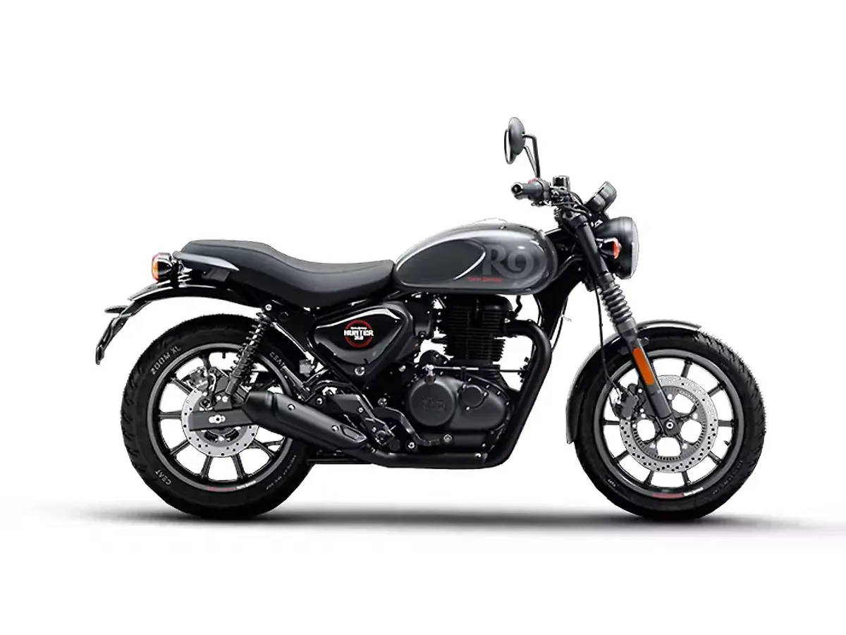 Royal Enfield Hunter 350 Dapper Grey colour option
