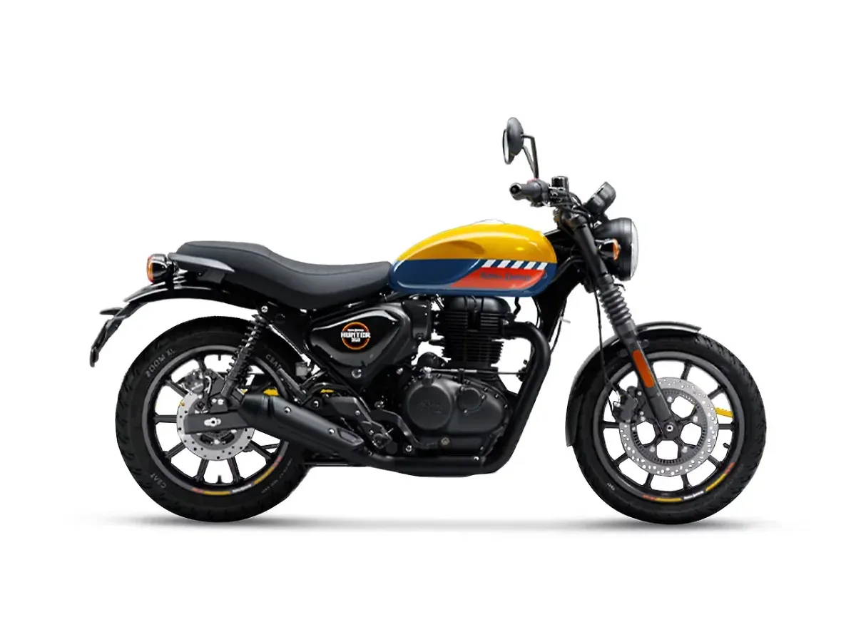 Royal Enfield Hunter 350 Mumbai Yellow colour option