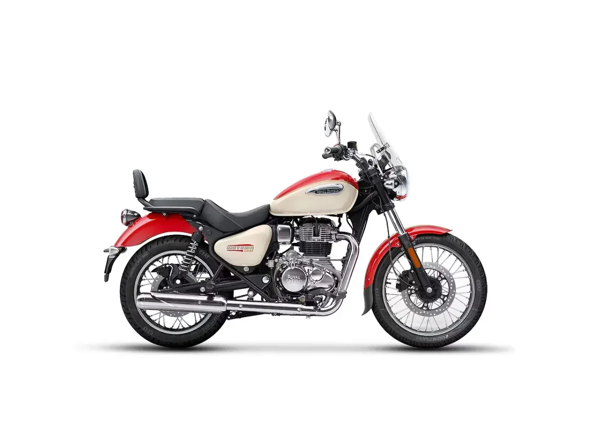 Royal Enfield Meteor 350 Aurora Red colour option