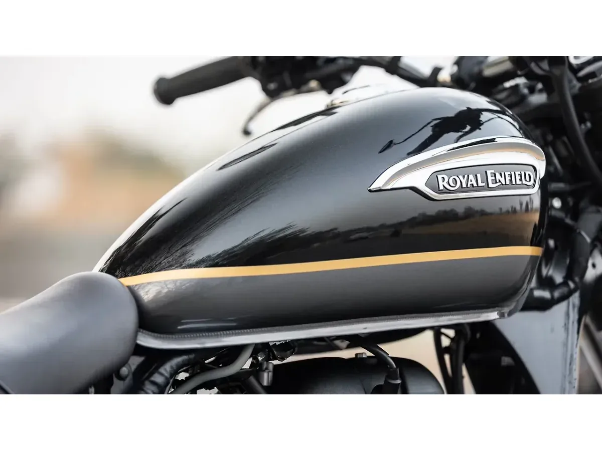 Royal Enfield Meteor 350 fuel tank badge