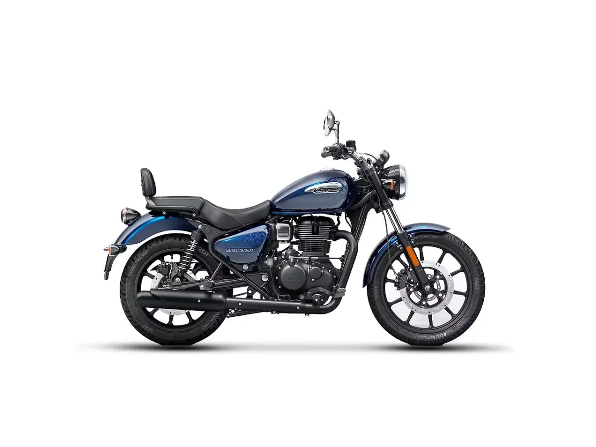 Royal Enfield Meteor 350 Stellar Blue colour option
