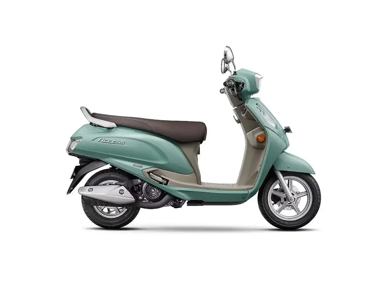 Suzuki Access 125 Solid Ice Green colour option