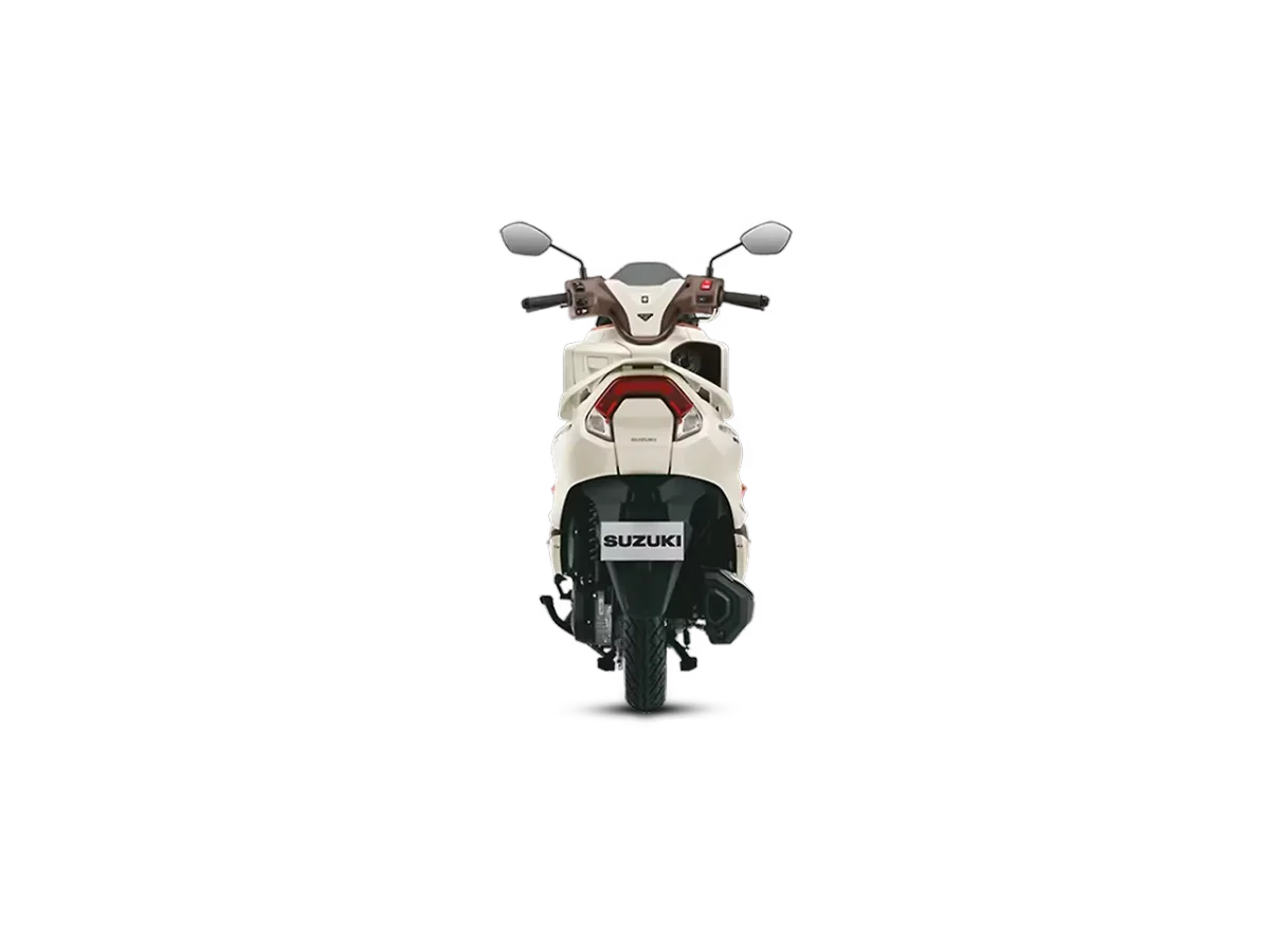 Suzuki Burgman Street 125 rear view