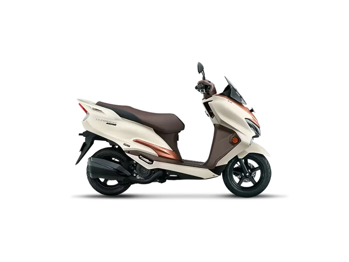 Suzuki Burgman Street 125 right side view
