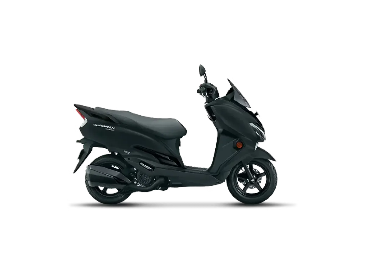 Suzuki Burgman Street 125 Metallic Matte Black colour option