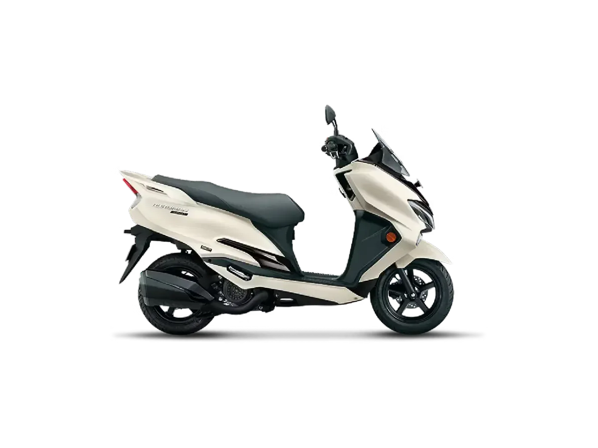 Suzuki Burgman Street 125 Pearl Grace White colour option