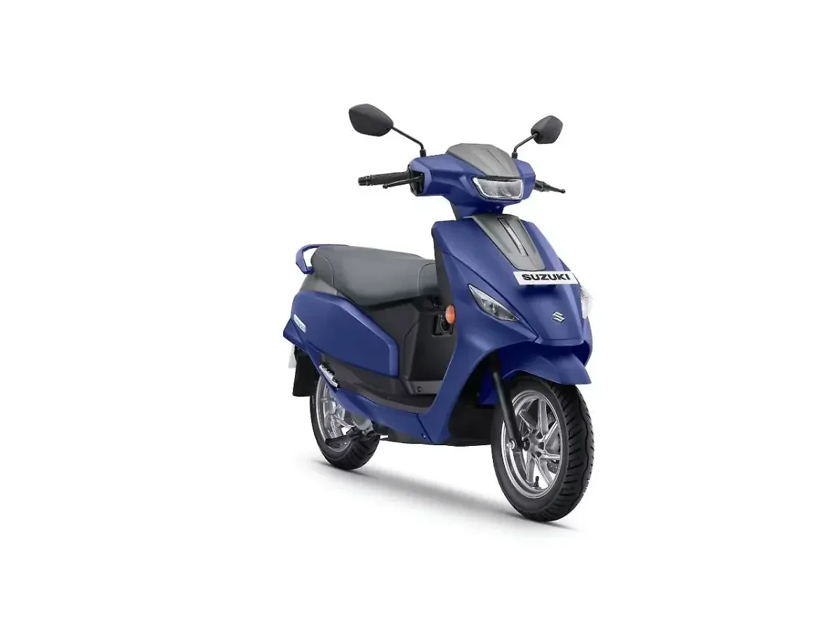 Suzuki e-Access Metallic Matte Stellar Blue colour