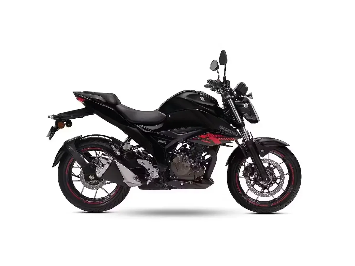 Suzuki Gixxer 250 Glass Sparkle Black colour