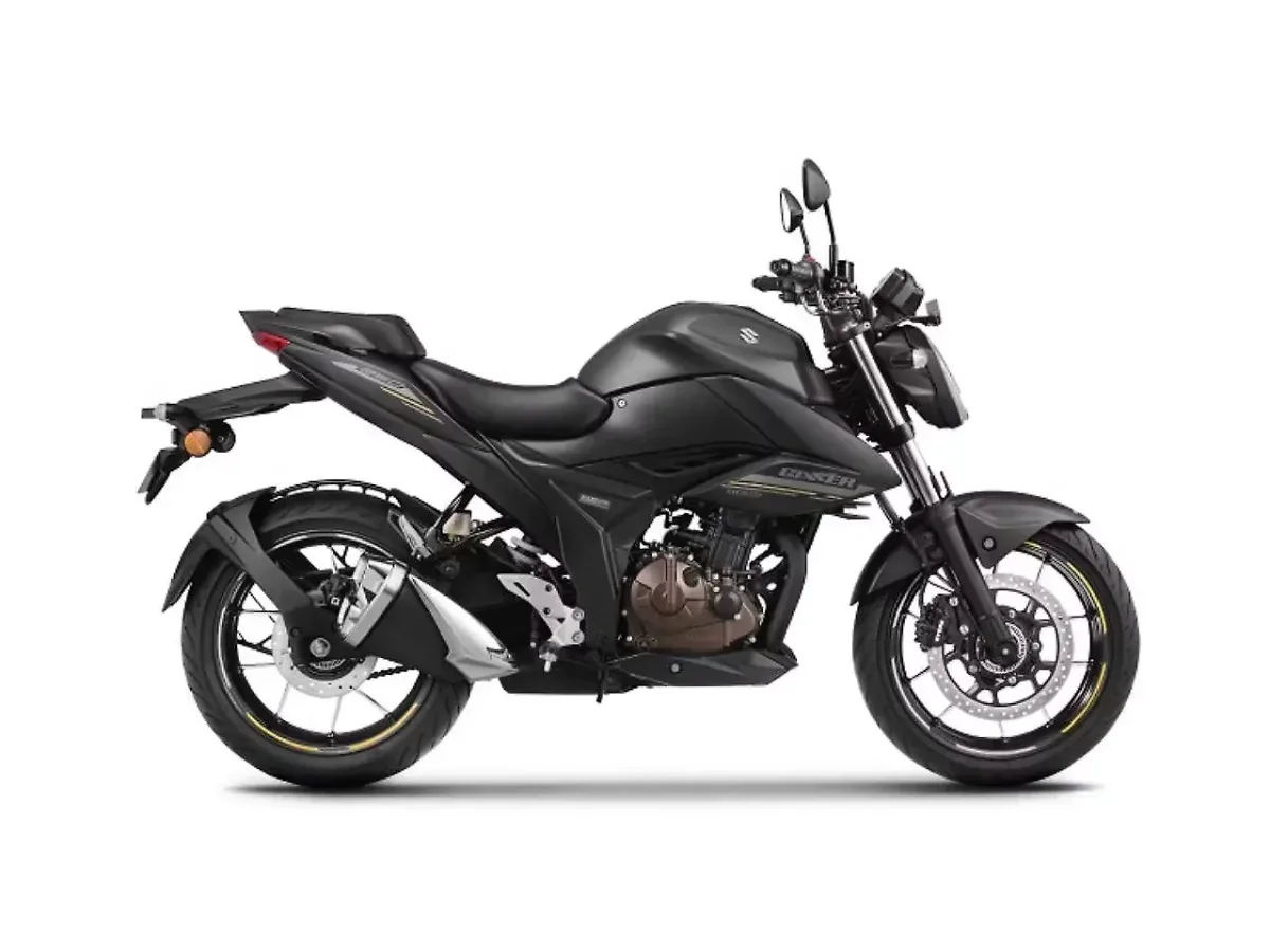 Suzuki Gixxer 250 Metallic Matte Black No. 2 colour